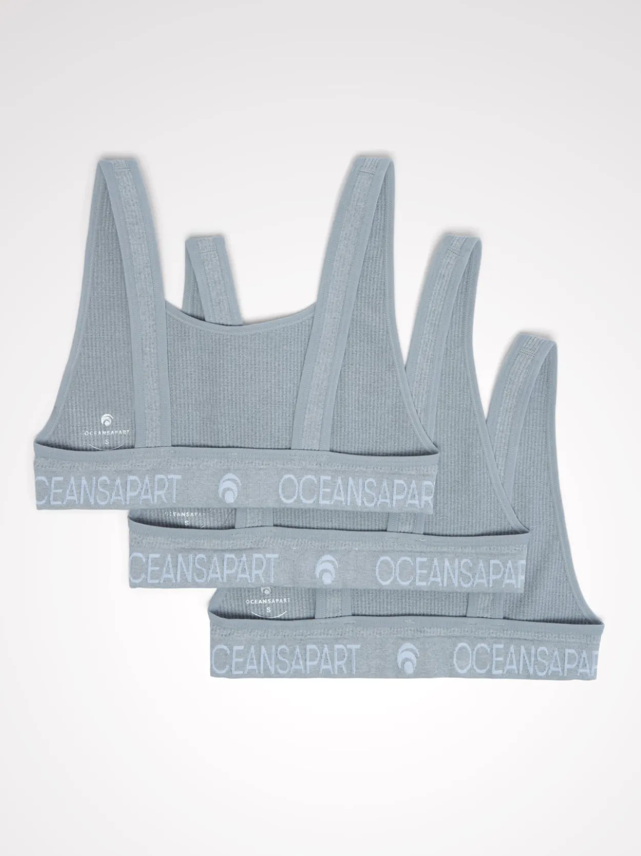 Ariel Seamless Bra Set Deluxe - Light Grey Melange