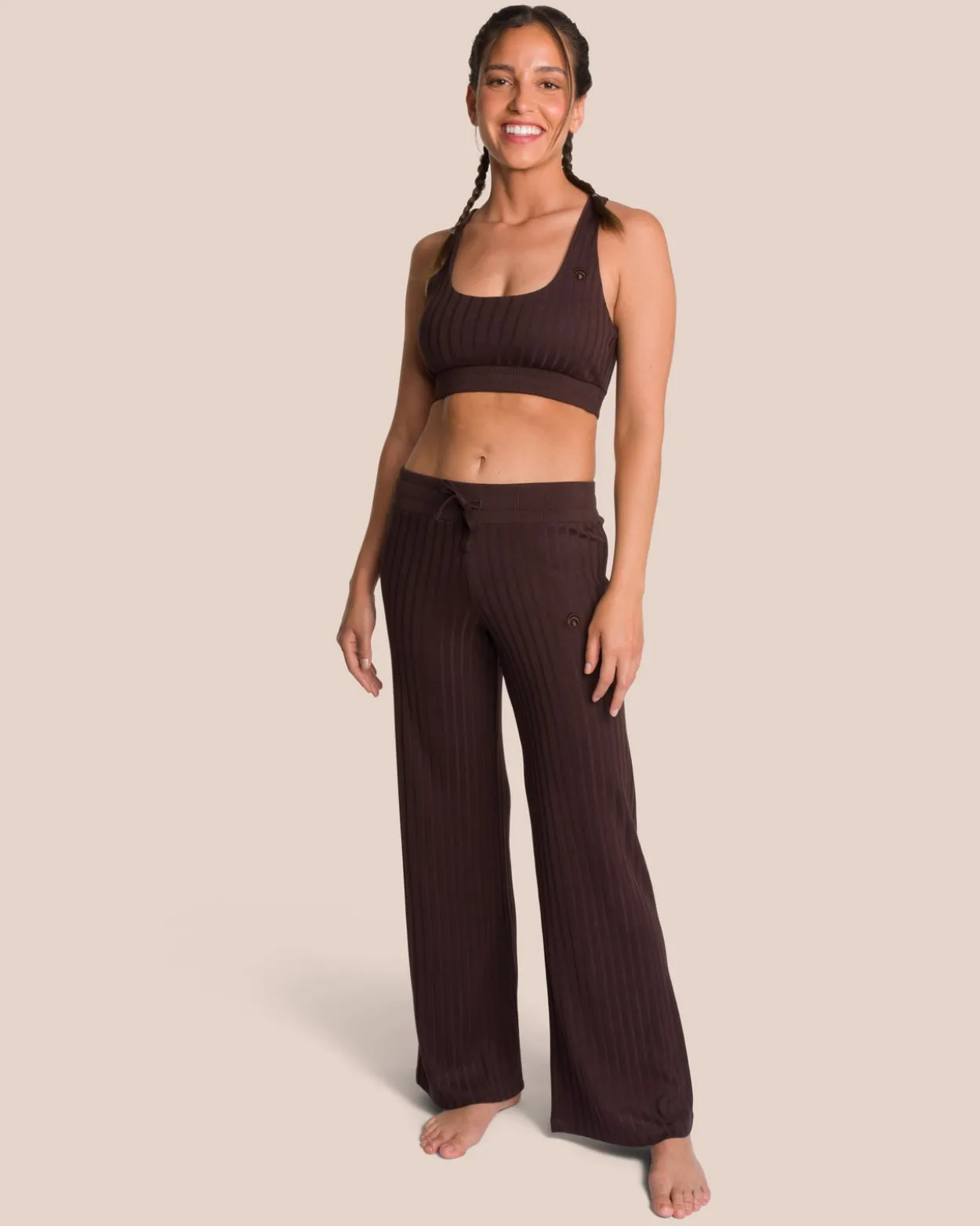 Aurelia Knit Set - Dark Oak