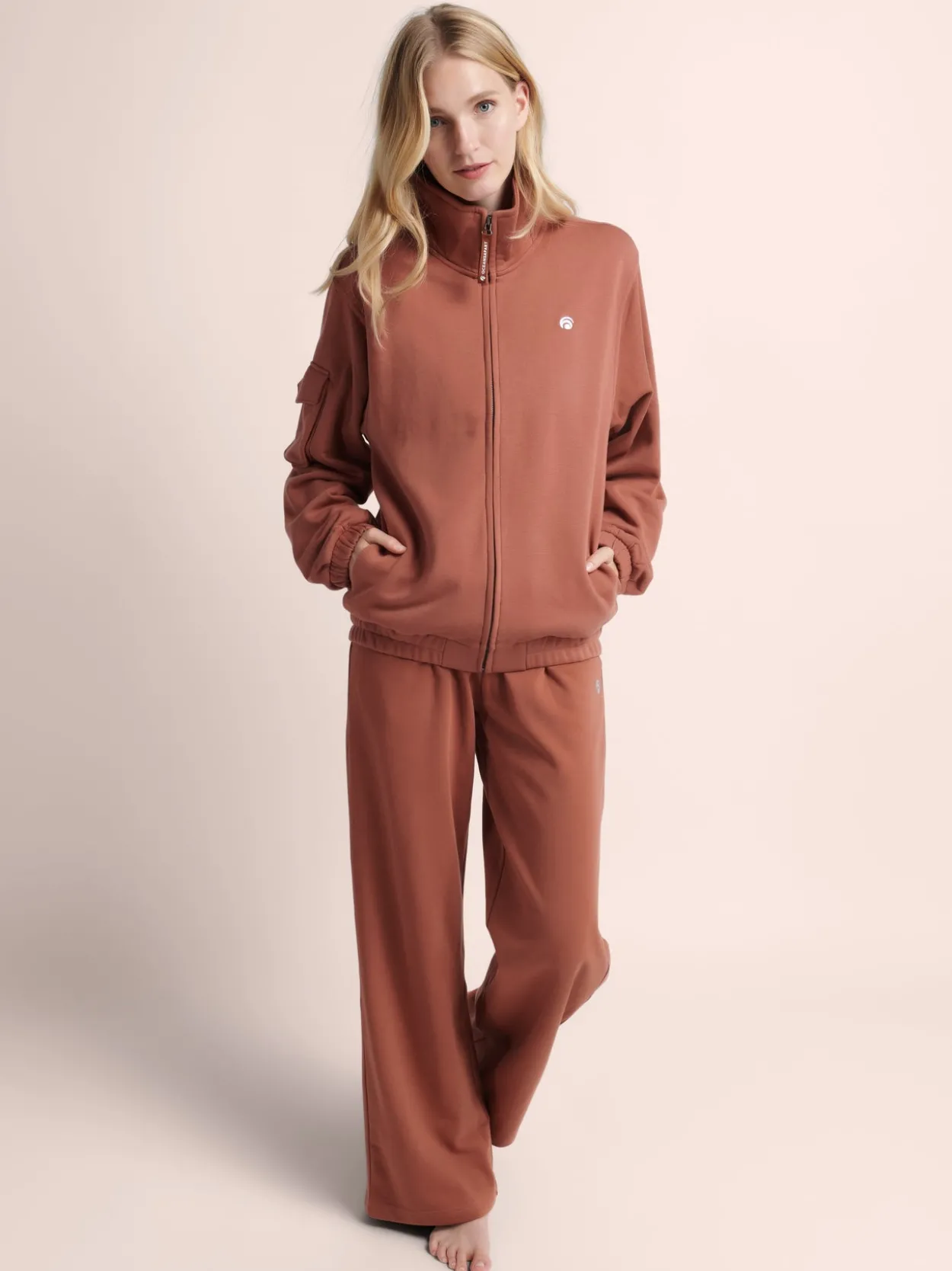 Brooke Dylan Sweat Set - Cinnamon