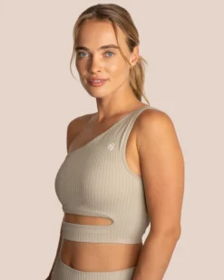 Elodie Asymmetric Set - Tan