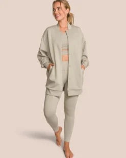Elodie Bomber Jacket Set Deluxe - Tan