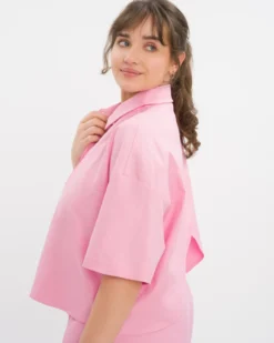 Lily Cropped Shirt