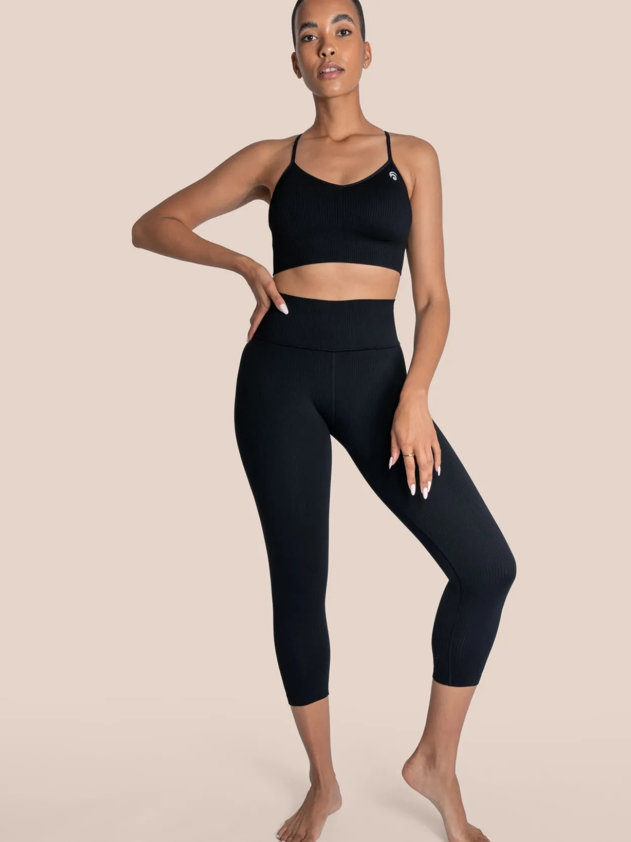 Maya Capri Set - Black