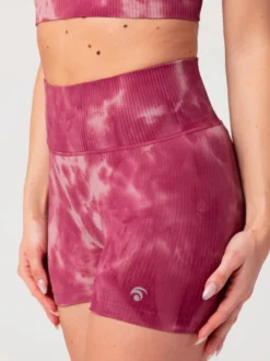 Maya Hotpant Set - Light Silky Yellow Tie Dye