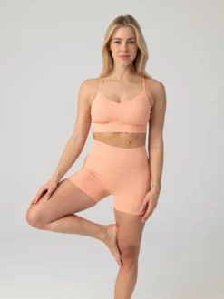 Maya Hotpant Set - Light Silky Yellow Tie Dye