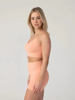 Maya Hotpant Set - Light Silky Yellow Tie Dye