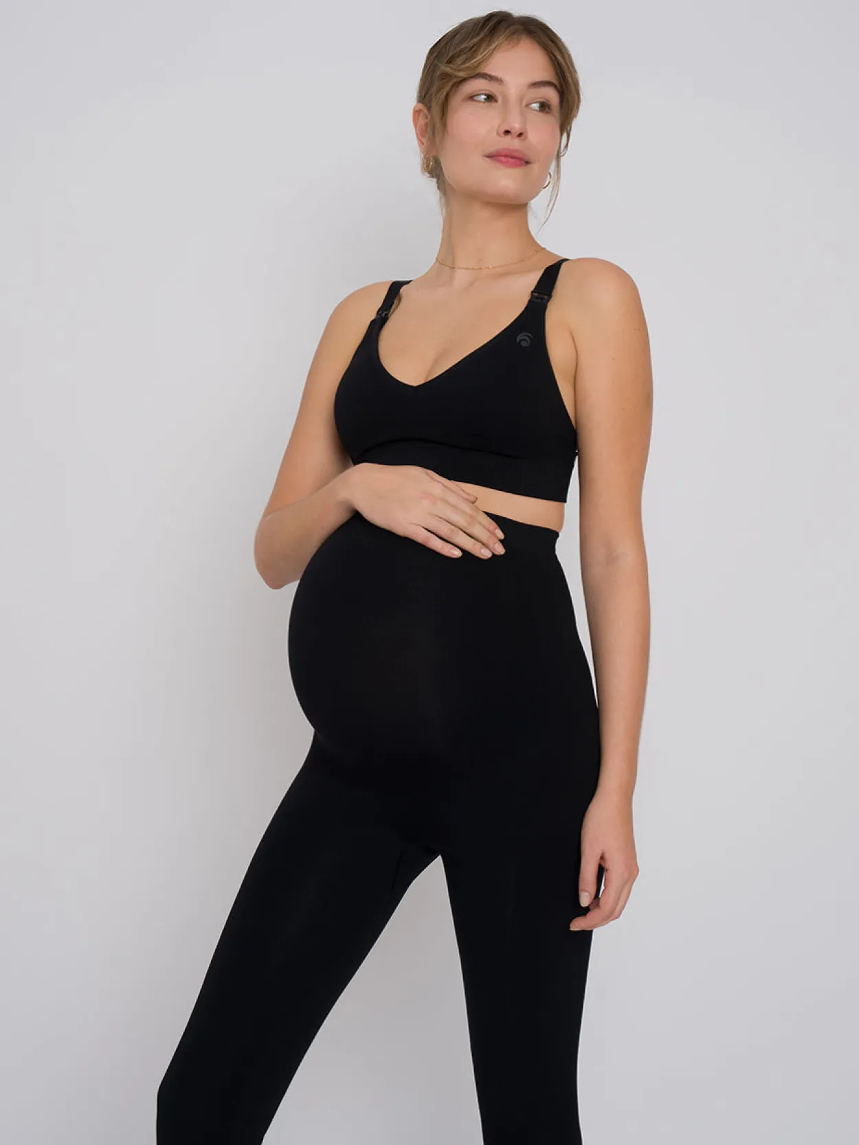 Mila Maternity Set - Black