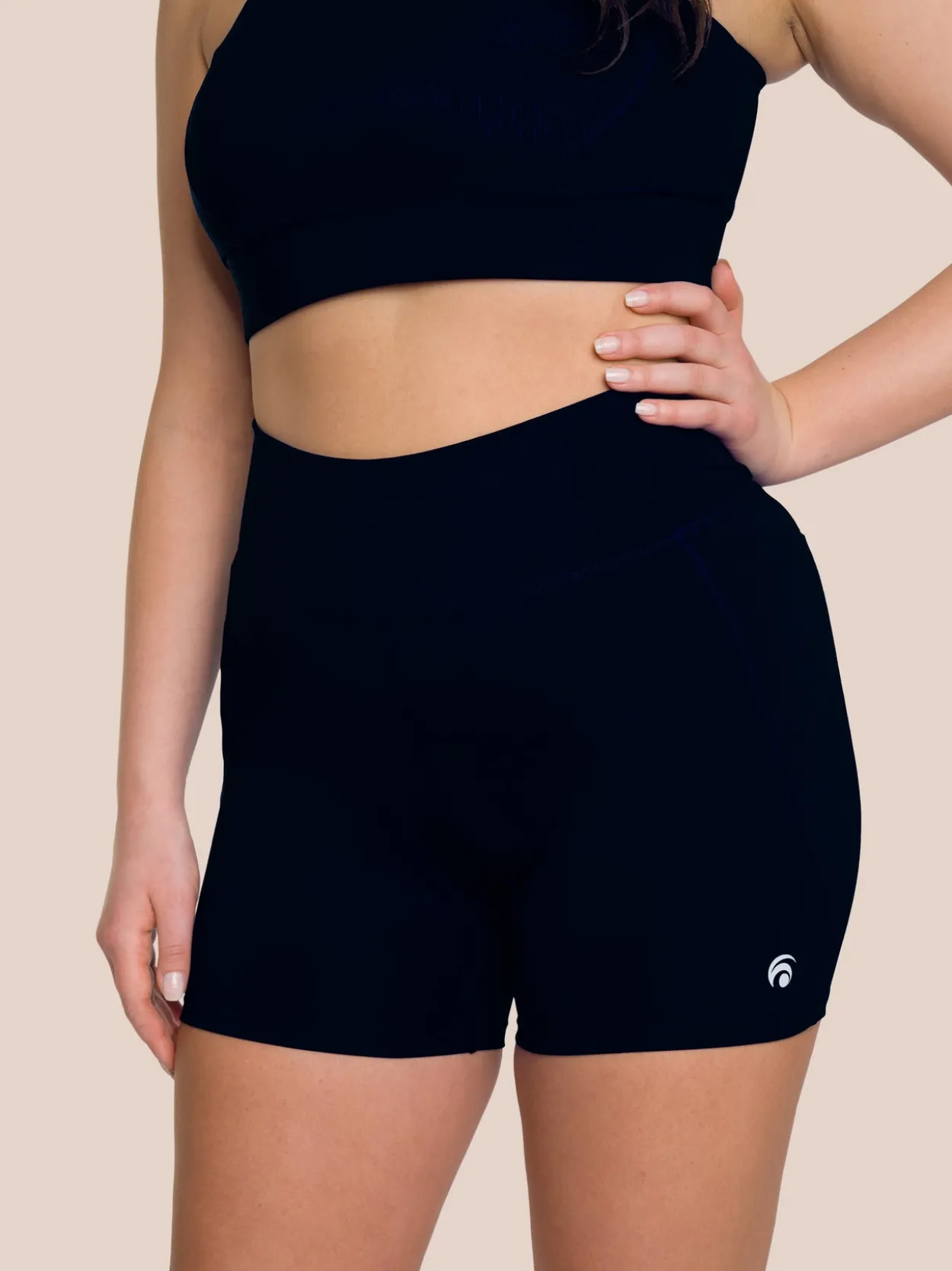 Soho Crew Short Set - Black